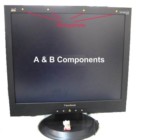microphone position of LCD