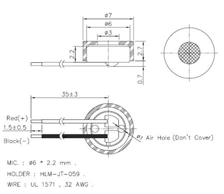 Condenser microphone